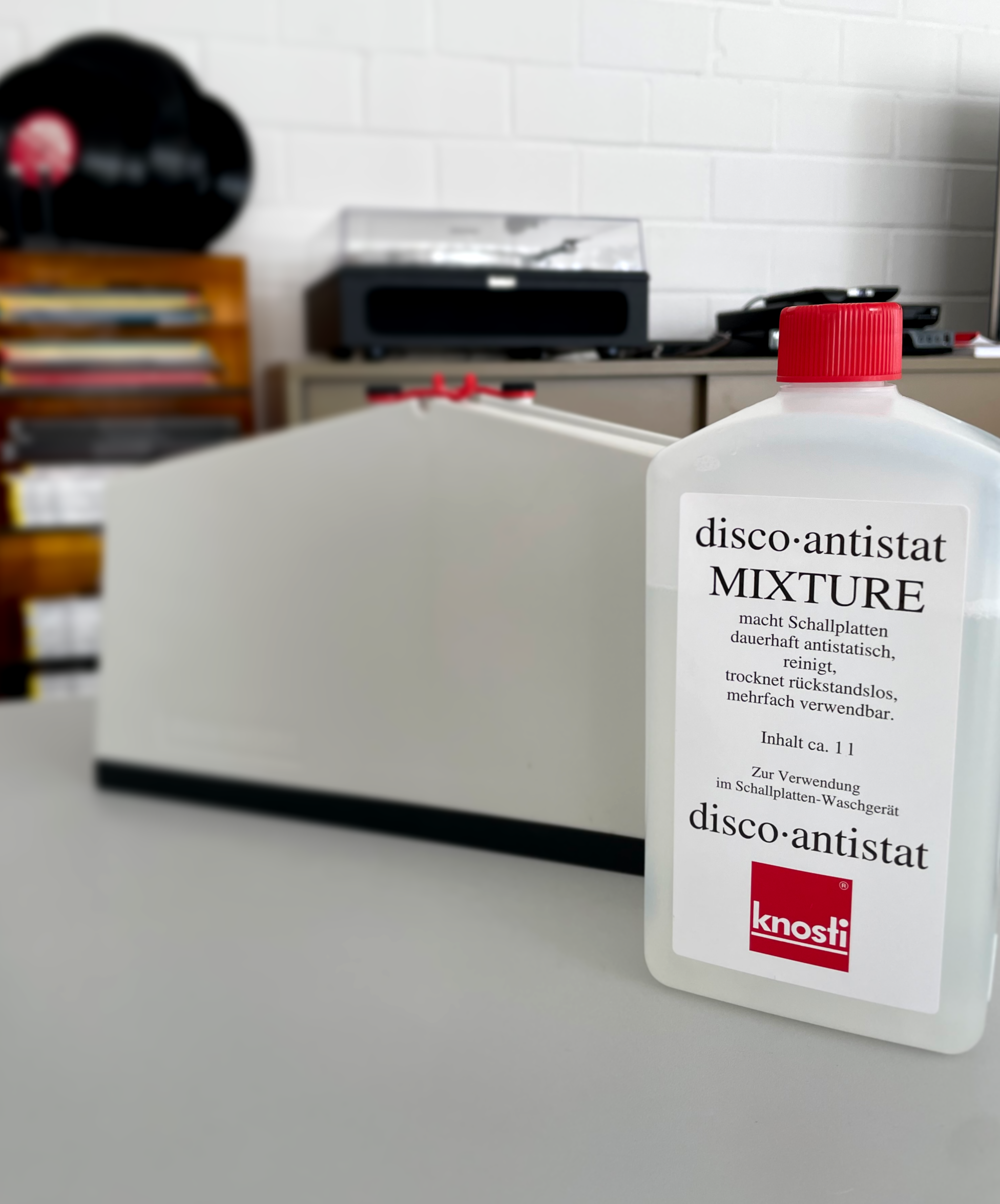 Knosti Disco-Antistat Generation II PLUS Schallplatten-Waschgerät